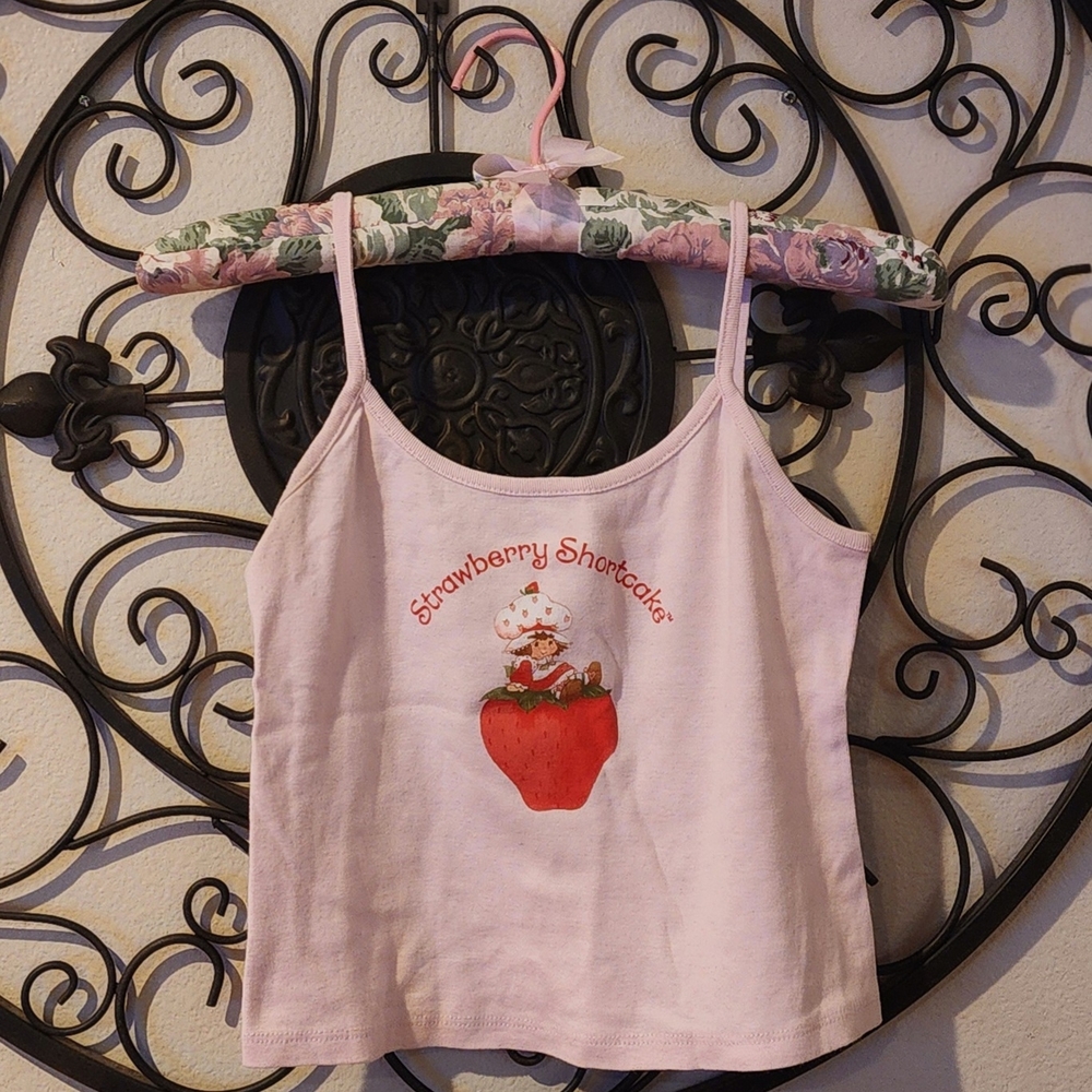 Strawberry Shortcake Pink Tank Top